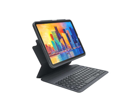 Rent to own ZAGG - Pro Keys Wireless Keyboard & Detachable Case for Apple iPad Air 10.9" (4th Generation 2020) - Black