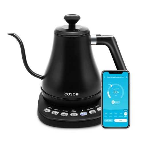 Cosori - Smart 0.8L Gooseneck Electric Kettle - Black