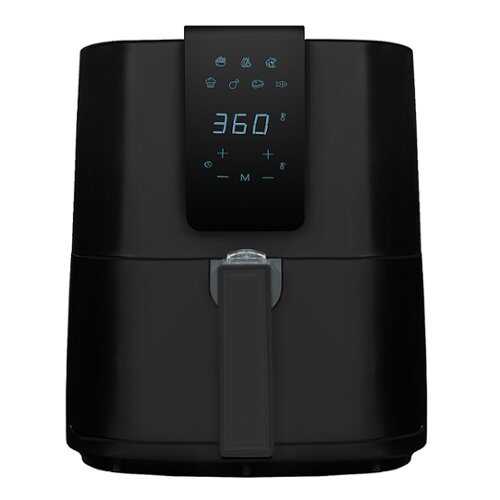 Emerald - 5.2L Digital Air Fryer - Black
