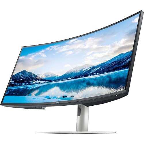 Rent to own Dell - UltraSharp 34" Curved USB-C Hub Monitor (HDMI, USB, DisplayPort) - Platinum Silver