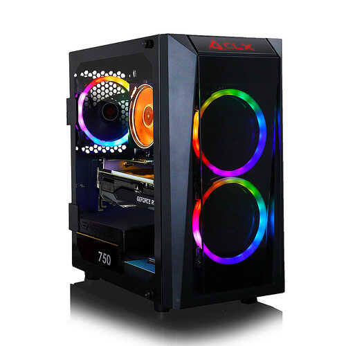 CLX - SET Gaming Desktop - AMD Ryzen 7 5800X  - 16GB Memory - GeForce RTX 3060 Ti - 240GB SSD + 2TB HDD
