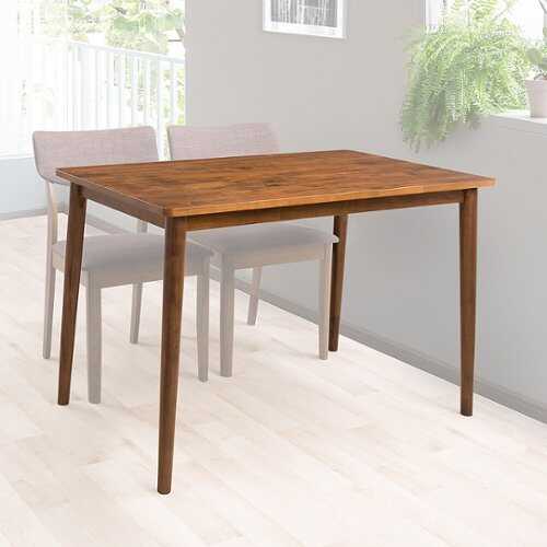 Rent to own CorLiving - Branson Stained Dining Table - Warm Walnut