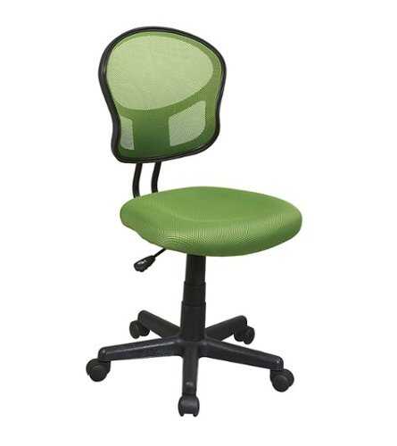 OSP Home Furnishings - Mesh Task Chair In Fabric - Green