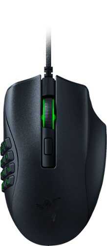 Rent to own Razer - Naga X Wired Gaming Mouse with 16 buttons and Chroma RGB Lighting - Black