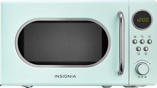 Galanz Retro microwave design 0.7-cu ft 700-Watt Countertop Microwave  (Bebop Blue) at