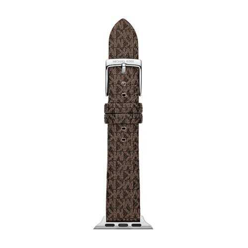 Michael Kors Micro Logo Brown PVC 38/40mm Band for Apple Watch®