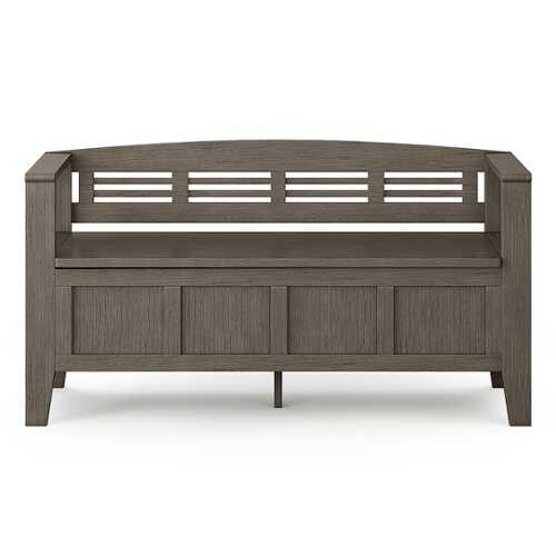 Rent to own Simpli Home - Adams SOLID WOOD 48 inch Wide Contemporary ...