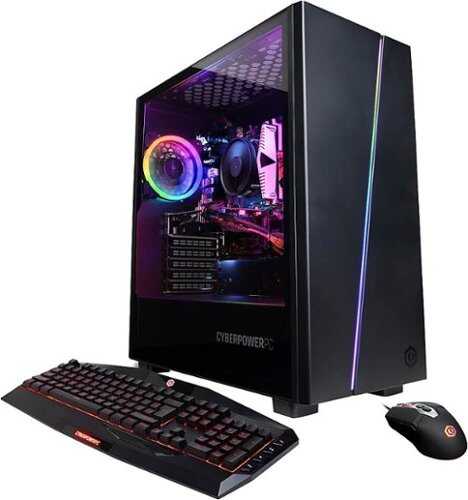 Rent to own CyberPowerPC - Gamer Master Gaming Desktop - AMD Ryzen 7 3700X - 16GB Memory - NVIDIA GeForce RTX 3060 Ti - 1TB HDD + 500GB SSD - Black