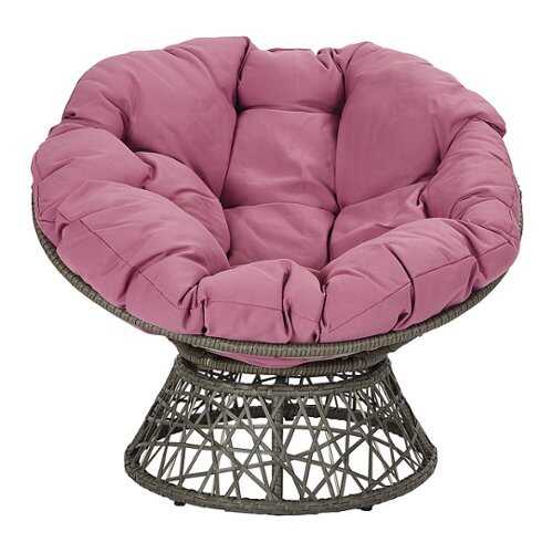 Rent to own OSP Home Furnishings - Papasan Chair - Purple