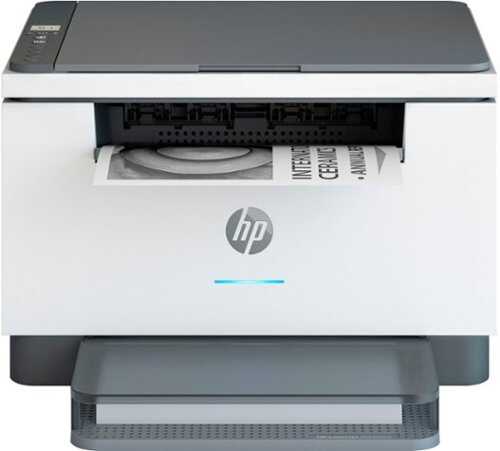 Rent to own HP - LaserJet M234dw Wireless Black-and-White Laser Printer - White & Slate