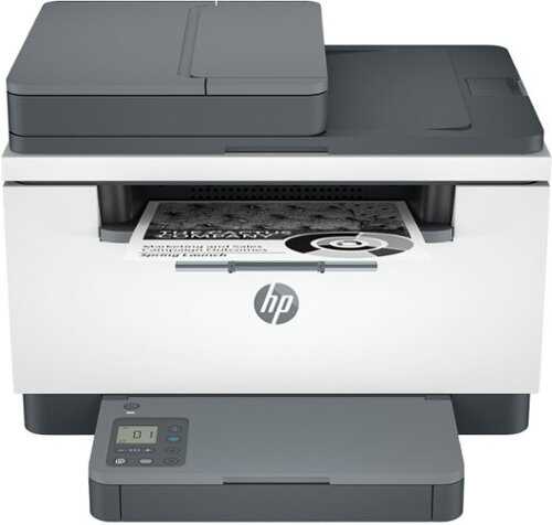 Rent to own HP - LaserJet M234sdw Wireless Black-and-White Laser Printer - White & Slate