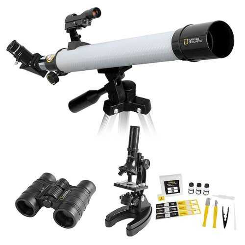 Rent to own National Geographic - 50mm Refractor Telescope Deluxe Adventure Set