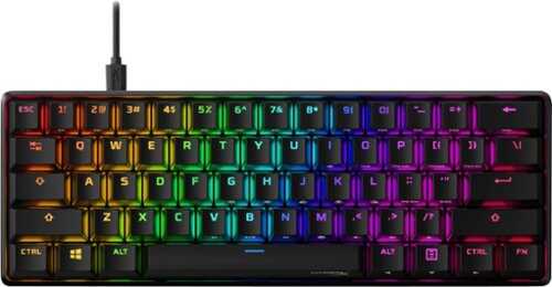 Rent to own HyperX - Alloy Origins 60% Wired Mechanical Linear Red Switch Gaming Keyboard and RGB Back Lighting - Black