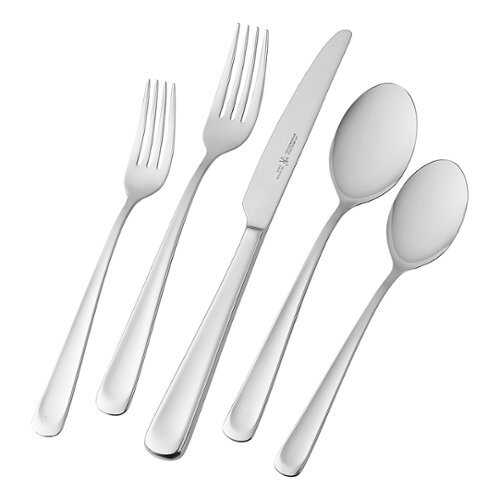 J.A. HENCKELS INTERNATIONAL - Silvano 45-Piece Flatware Set - Silver