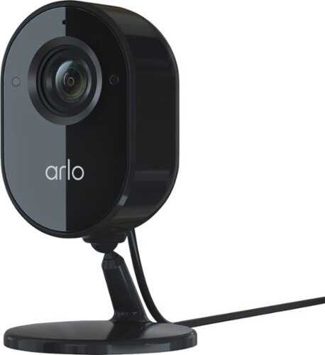 Rent to own Arlo - Essential Indoor Camera - Indoor Wired 1080p Wi-Fi Security Camera - Black
