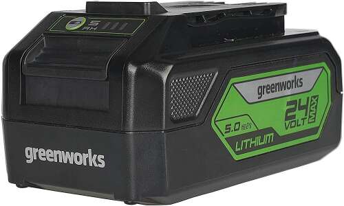 Rent to own Greenworks - 24-Volt 5.0Ah Battery with Built In USB Charing Port