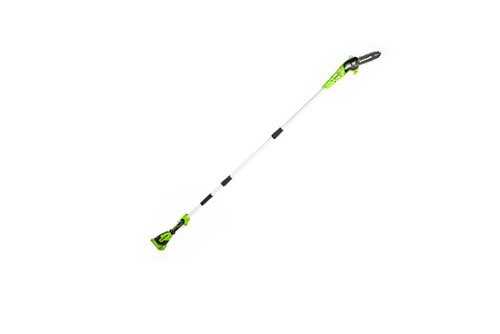 Rent to own Greenworks - 8 in. 40-Volt Polesaw (Battery and Charger Not Included) - Black/Green