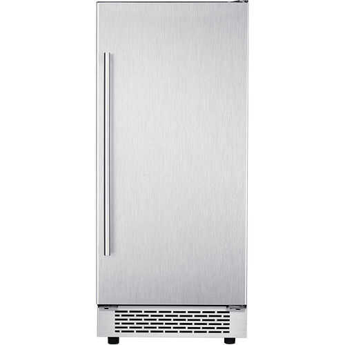 Rent to own Hanover - Library Series 15" 32-Lb. Freestanding Icemaker with Reverible Door and Touch Controls