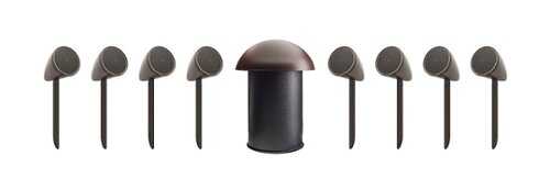 Rent to own MartinLogan - Outdoor Living Foundation Series, 8.1 All-Weather Speaker System with 8" Subwoofer, 8ohm Compatible - Dark Bronze