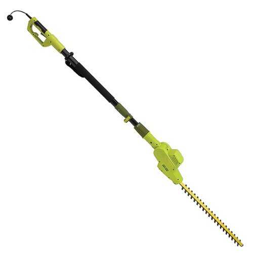 Rent to own Sun Joe - SJH902E Electric Telescoping Pole Hedge Trimmer | 21-Inch | 4 Amp - Green