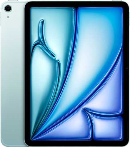 Rent to own Apple - 11-inch iPad Air M3 chip Built for Apple Intelligence Wi-Fi + Cellular 256GB - Blue (AT&T)