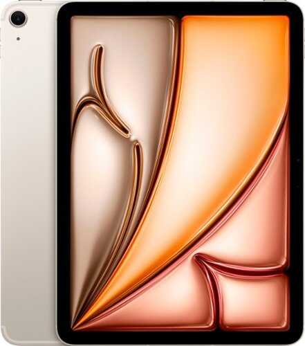 Rent to own Apple - 11-inch iPad Air M3 chip Built for Apple Intelligence Wi-Fi + Cellular 512GB - Starlight (AT&T)