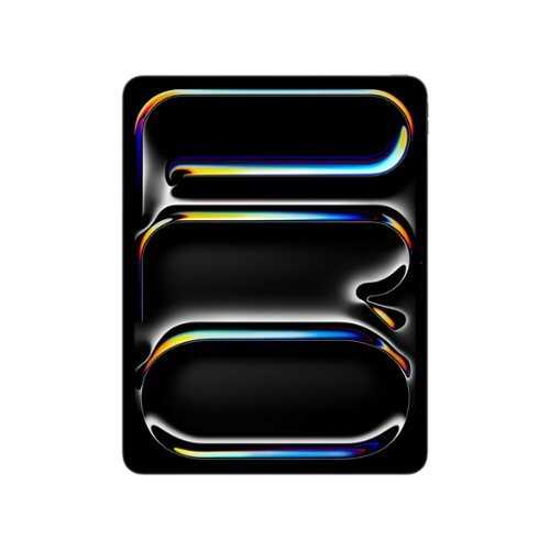 Rent to own Apple - 13-inch iPad Pro M5 chip Wi-Fi + Cellular 1TB with OLED Nano-texture Glass - Space Black