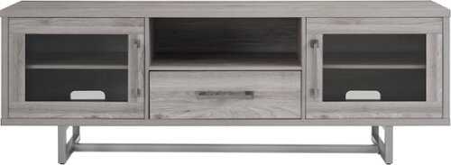 Rent to own Insignia™ - TV Stand for Most TVs Up to 80" - Gray