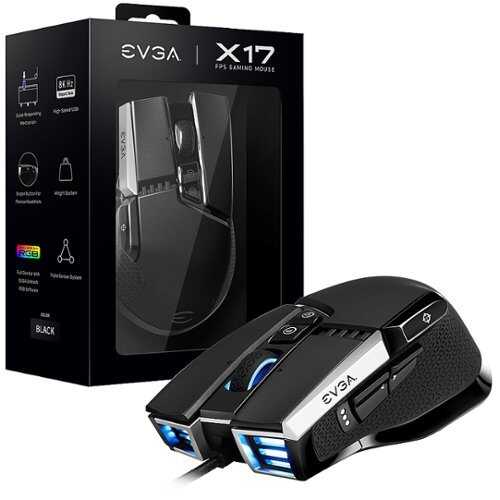 Rent to own EVGA X17 Optical Gaming Mouse
