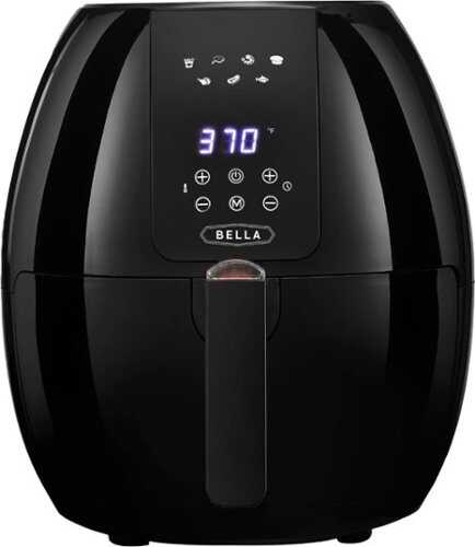 Rent to own Bella - 5.4-qt. Digital Touchscreen Air Fryer - Black