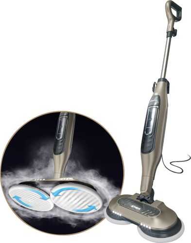 Shark - Steam & Scrub All-in-One Scrubbing and Sanitizing Hard Floor Steam Mop - Cashmere Gold