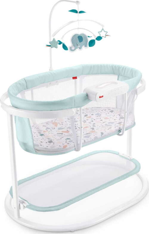 Rent To Own - Fisher-Price Soothing Motions Bassinet - Pacific Pebble