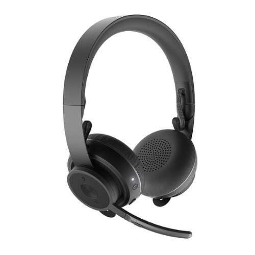 Rent to own Logitech - Zone Wireless Bluetooth Noise-Cancelling Headset Certified for Microsoft Teams - Graphite