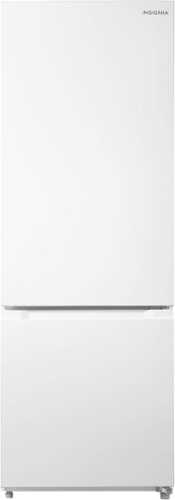 Insignia™ - 10.9 Cu. Ft. Bottom Mount Refrigerator - White