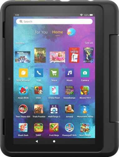 Amazon - Fire 7 Kids Pro - 7" Tablet – ages 6+ - 16GB - Black