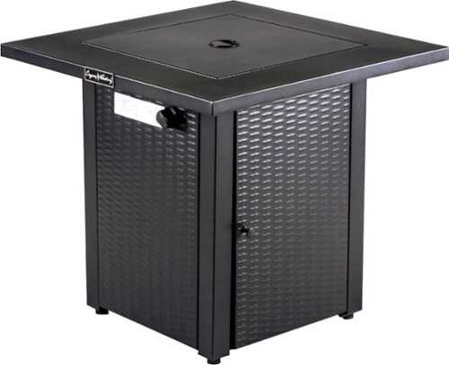 Rent to own Legacy Heating - 28-Inch Square Fire Table - Black