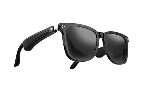 Rent to own Ausounds - AU-Lens True Wireless Audio Sunglasses - Black