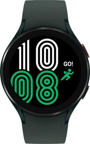 Samsung - Galaxy Watch4 Aluminum Smartwatch 44mm LTE - Green