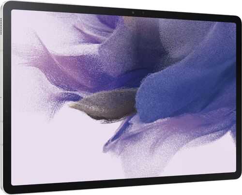 Samsung - Galaxy Tab S7 FE 12.4" 128GB with Wi-Fi - Mystic Silver