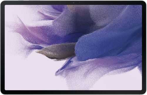 Samsung - Galaxy Tab S7 FE 12.4" 64GB with Wi-Fi - Mystic Silver