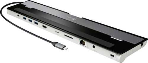 Rent to own j5create - USB-C 4K HDMI Docking Station - Grey/ Black