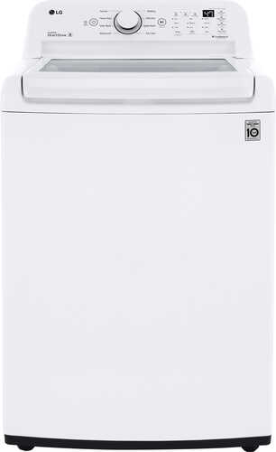 LG - 4.5 Cu Ft Top Load Washer - White