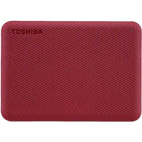 Rent to own Toshiba - Canvio Advance 2TB External USB 3.0 Portable Hard Drive - Red