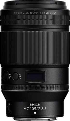 Rent To Own - Nikon - NIKKOR Z MC 105mm f/2.8 VR S Macro Lens for Z Series Mirrorless Cameras