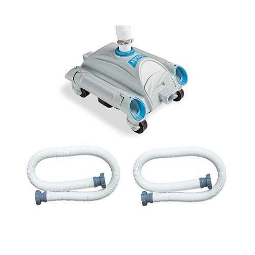 Intex - Vacuum Pool Cleaner with 24 foot Hose and 1.5 inch Diameter Water Hose 59 Inch (2 Pack)