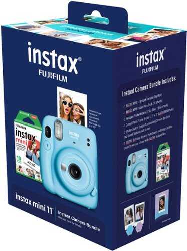Rent to own Fujifilm - Instax Mini 11 Camera Bundle - Sky Blue