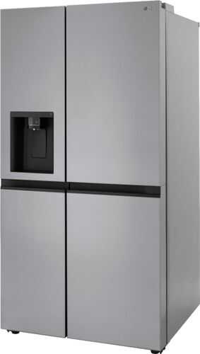 LG - 27.2 cu ft Side by Side Refrigerator with SpacePlus Ice - PrintProof Stianless Steel