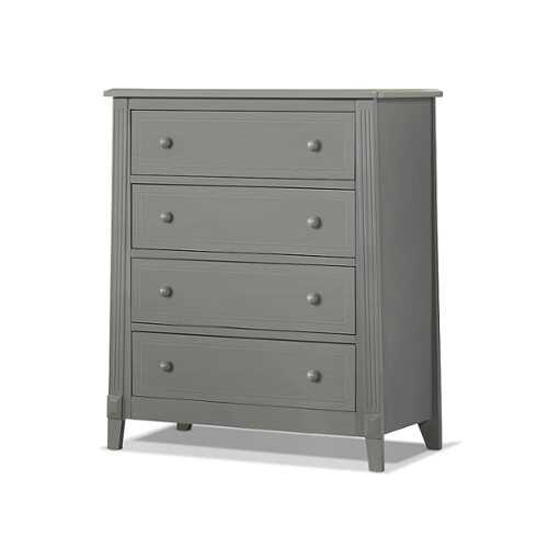 Rent to own Sorelle - Berkley 4 Drawer Chest - Weathered Gray