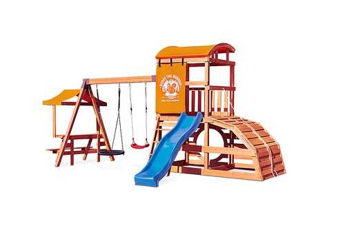 Rent to own Real Wood Adventures Bushy Tail Burrow Outdoor Playset by Little Tikes