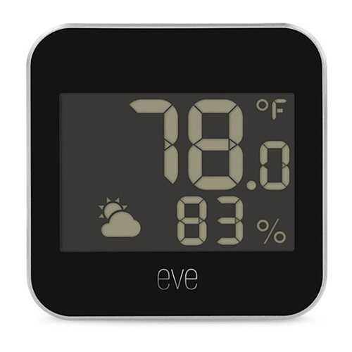Rent to own Eve - Weather Connected Weather Station - Black